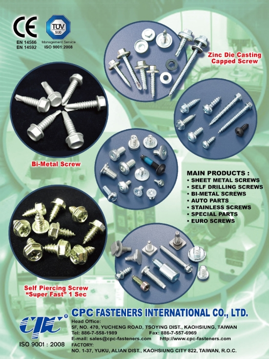 CPC FASTENERS INTERNATIONAL CO., LTD. 冠誠國際股份有限公司 Img